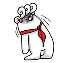 Polar Bear's cooking & food sticker sticker #1892562