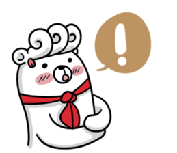 Polar Bear's cooking & food sticker sticker #1892565