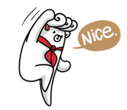 Polar Bear's cooking & food sticker sticker #1892571