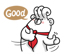 Polar Bear's cooking & food sticker sticker #1892572