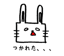 squarerabbit sticker #1892982