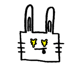 squarerabbit sticker #1892984