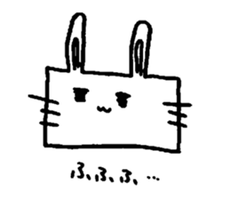 squarerabbit sticker #1892985