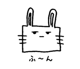 squarerabbit sticker #1892991