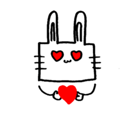squarerabbit sticker #1893016