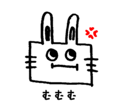 squarerabbit sticker #1893018