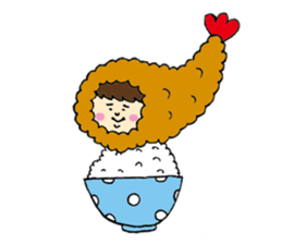 ebi furai sticker #1893066