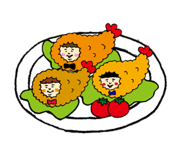 ebi furai sticker #1893089