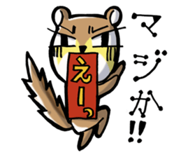 Squirrel's Lee sticker #1893252