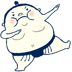 The Cute Sumo Wrestler