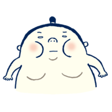 The Cute Sumo Wrestler sticker #1893403