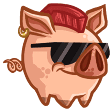 A Piggys Life sticker #1893427