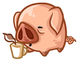 A Piggys Life sticker #1893446