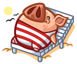 A Piggys Life sticker #1893454