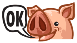 A Piggys Life sticker #1893460