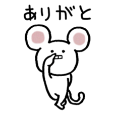 Lovely Mouse Sticker sticker #1893502