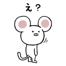 Lovely Mouse Sticker sticker #1893513