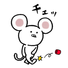 Lovely Mouse Sticker sticker #1893518