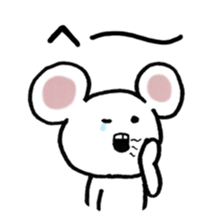 Lovely Mouse Sticker sticker #1893522