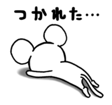 Lovely Mouse Sticker sticker #1893536