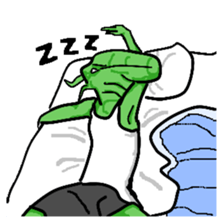 Living landscape in Japan phrase alien. sticker #1893910