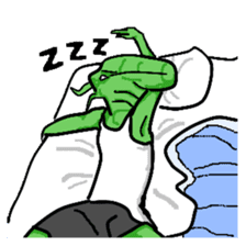 Living landscape in Japan phrase alien. sticker #1893910