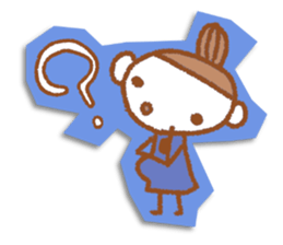 Pregnant chouette sticker #1893952