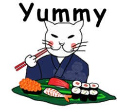 Japanese cats (English) sticker #1894184