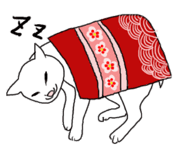 Japanese cats (English) sticker #1894199