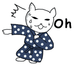 Japanese cats (English) sticker #1894203