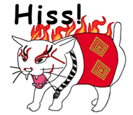 Japanese cats (English) sticker #1894213