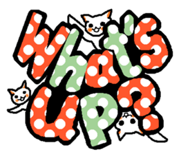 Cat and English sticker 2 sticker #1894343