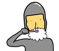 Zentai Man sticker #1894676