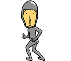 Zentai Man sticker #1894680