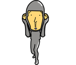 Zentai Man sticker #1894682