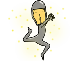 Zentai Man sticker #1894689