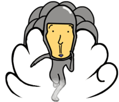 Zentai Man sticker #1894690