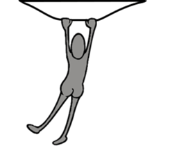 Zentai Man sticker #1894695