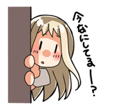 Persistent girl sticker #1894878