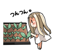 Persistent girl sticker #1894888