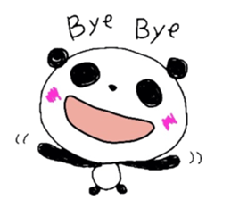 Heartwarming Panda sticker #1894942