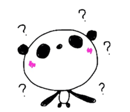 Heartwarming Panda sticker #1894943