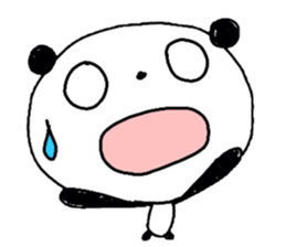 Heartwarming Panda sticker #1894944