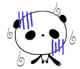 Heartwarming Panda sticker #1894963