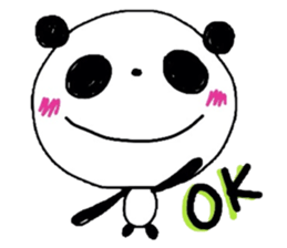 Heartwarming Panda sticker #1894967