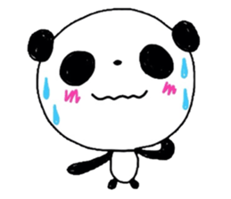 Heartwarming Panda sticker #1894971