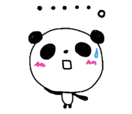 Heartwarming Panda sticker #1894980