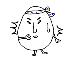 Jiro egg sticker #1895186