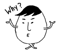 Jiro egg sticker #1895207