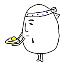 Jiro egg sticker #1895208